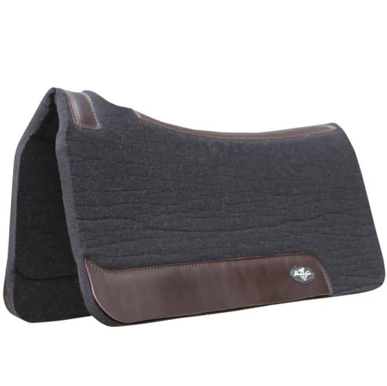 Professionals Choice Steam Pressed Comfort-Fit Felt Saddle Pad - Black Professionals Choice Steam Pressed Comfort-Fit Felt Saddle Pad - Black -Equestrian Gear 522620 800 auto