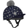 LeMieux Kids' Reflective Hat Silk- Indigo