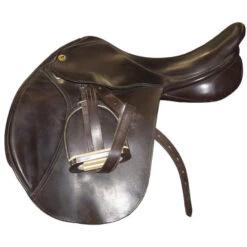 Used Exselle Close Contact Saddle 17"M - Havana